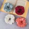 hair accessories Handmade women, scrunchies, satin silk combo oversized ,scrunchies organza oversized, scrunchies satin silk oversized hair scrunchies velvet oversized scrunchies oversized silk for women, fluffy