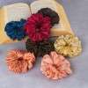 hair accessories Handmade women, scrunchies, satin silk combo oversized ,scrunchies organza oversized, scrunchies satin silk oversized hair scrunchies velvet oversized scrunchies oversized silk for women, fluffy