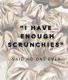 Peachy keen Pack: Satin Scrunchies For Women