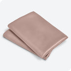 Atrube's Satin Bonnet for Curly Hair | Silk Bonnet for Hair | Combo of Pack of 2 Satin Pillowcases with 3 Silk Scrunchies Adjustable HairCap