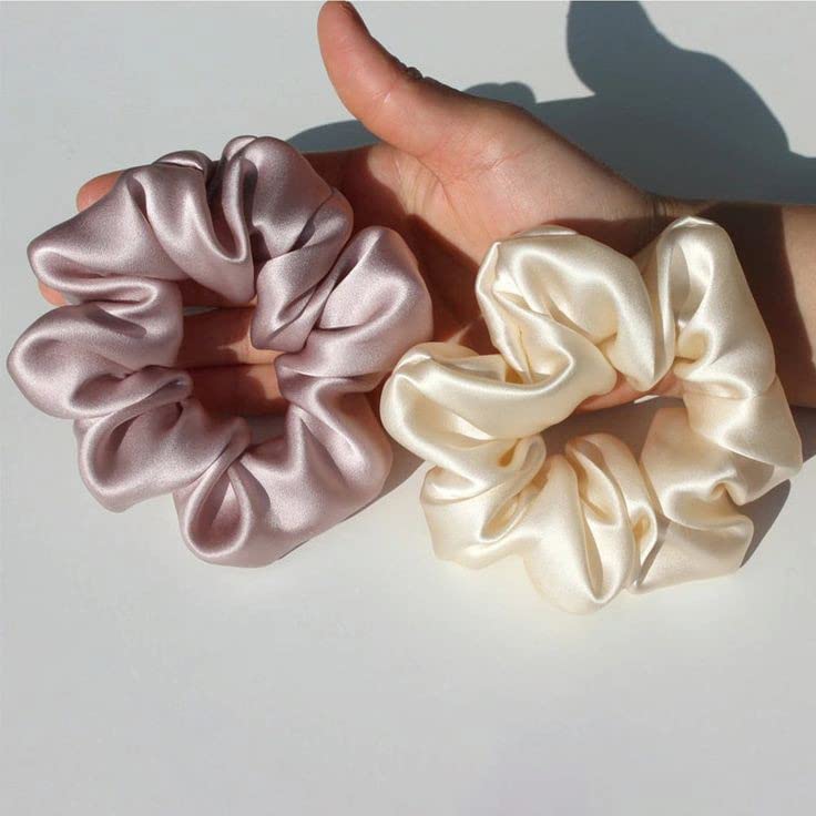 Set of 3 Scrunchies| Silk Satin Scrunchies for Hair