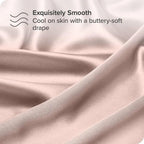 Silk Pillowcase Set with Hair Towel and 3 Scrunchies, Luxury Beauty Sleep Collection (rose taupe)