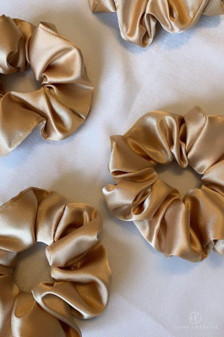 Set of 3 Scrunchies| Silk Satin Scrunchies for Hair
