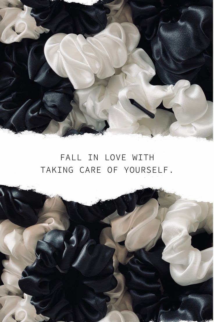 Atrube's Satin Silk Scrunchies for Women or Girls, Hair Ties, Ponytail Holder, Women Hair Accessories,Ponytail holders for girls Fluffy Scrunchy Best Gift for Girls, women,sisters