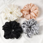 Satin Silk Scrunchies for Women or Girls, Scrunchies Hair Ties, Ponytail Holder, Women Hair Accessories